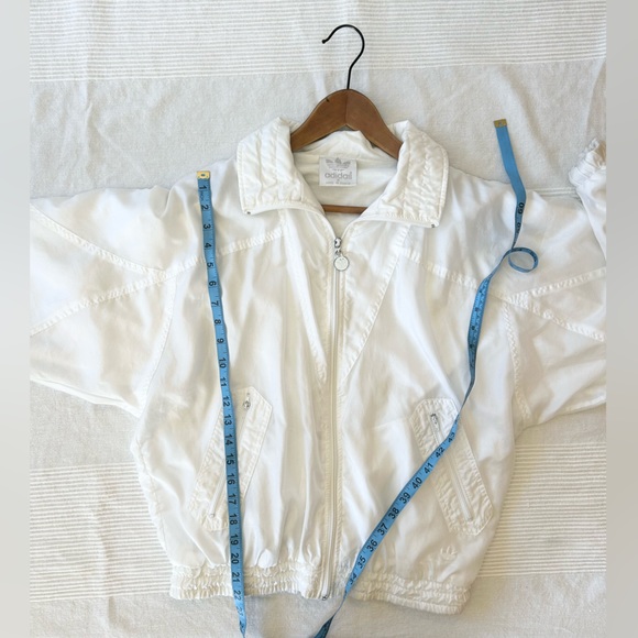 Adidas Vintage 90s Track Jacket in White - Picture 10 of 16